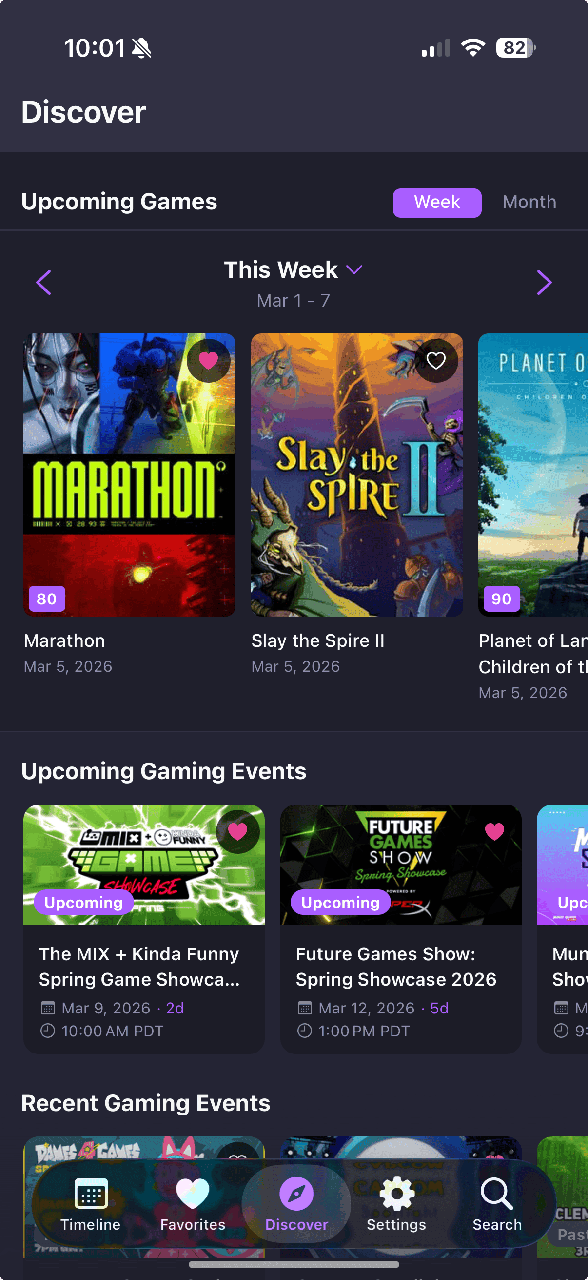 Games Almanac game details