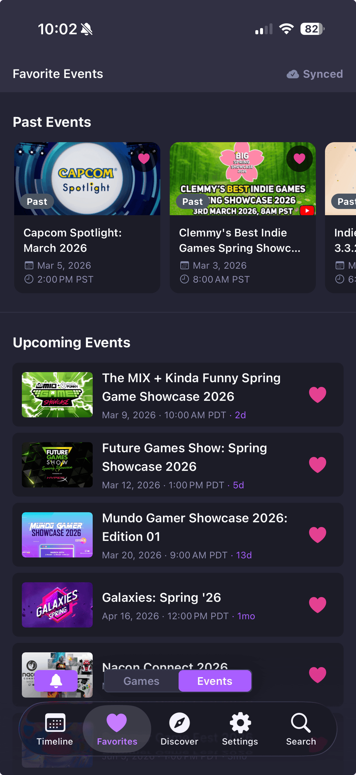 Games Almanac favorites